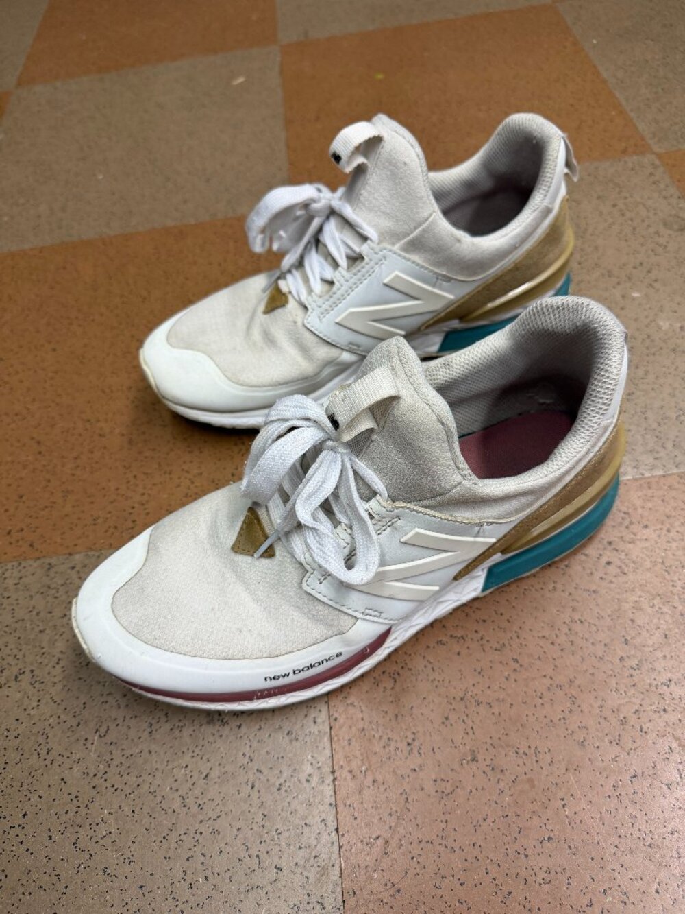 New Balance 574 Sport Decon White - Size 9.5 Men